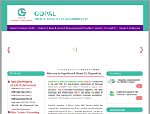 Tablet Screenshot of gopaliron.com